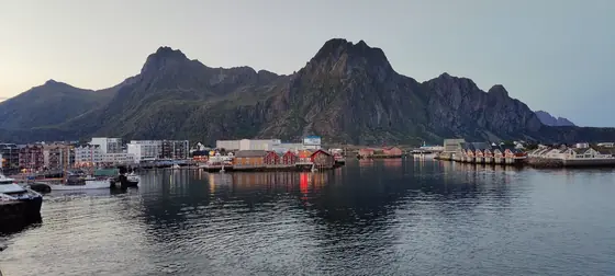 A village that exists because the mountain allowed it