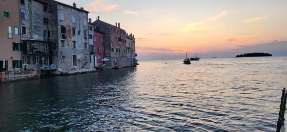 Rovinj at dusk